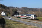 IC 2385/RE 52385 (Stuttgart Hbf-Singen(Htw)) bei Epfendorf 18.11.18