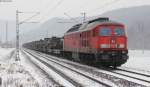 232 635-3 mit dem M 62800 (Kornwestheim Rbf-Immendingen) in Grnholz 26.3.13