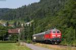 218 399-4 mit dem DLr 61437 (Rottweil-Stuttgart Hbf) bei Aistaig 3.7.15