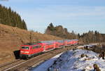 111 139-2 mit dem RE 19037 (Stuttgart Hbf-Singen(Htw)) bei Eutingen 27.1.17