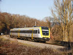 Am gestrigen 28.12.2018 fotografierte ich den alltäglichen Alemannenbahn-Verkehr mit der ,,bwegten“ Baureihe 612(Hier: 612 051).