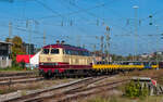 218 105 mit dem DGV ***** (Villingen - Rottweil) in Villingen 2.10.23