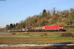 185 201-1 mit dem EZ 51882 (Mannheim Rbf-München Nord Rbf) bei Reichenbach 22.3.19