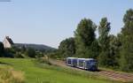 VT 71 und VT 70 als BOB87585 (Aulendorf-Friedrichshafen Hafen) bei Aulendorf 2.7.15