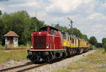 211 041-9 mit dem DGV 88771 (Friedrichshafen-Hausach) in Mengen 9.7.18