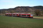 8. Januar 2022: 650 001, 016 und 008 als RB 22974 von Herrenberg nach Tübingen bei Entringen