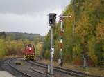 Gterzuglokomotive in Dulingen am 07.10.2011