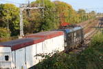 Nachschuss auf MRCE Vectron X4 E - 706 am Nachmittag des 19.