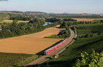 RB 19138 (Ulm Hbf-Bad Friedrichshall Hbf) mit Schublok 146 217-5 bei Northeim 16.8.16