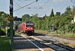 Am Sonntag den 17.5.2020 konnte ich einen IRE3 aus Würzburg Hbf kommend bei der Durchfahrt in Untergriesheim ablichten, der von der 147 019 gezogene Zug ist auf dem Weg nach Stuttgart Hbf