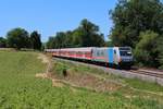 Dank der Probleme bei der Lieferung der für Abellio vorgesehenen Talent 2 kommen seit mitte Juni wieder n-Wagen auf der Frankenbahn zum Einsatz.