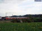 111 047 mit RE 19962 nach Stuttgart vor Gaildorf West

Aufnahmedatum am 14.04.2011