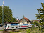 IC 2063 Nürnberg-Karlsruhe am 07.07.2023 in Stuttgart-Münster. Auf Grund von Bauarbeiten wurden die IC der Linie 61 über Untertürkheim umgeleitet um dort Kopf zu machen. 