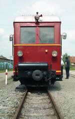 Jagsttalbahn__VT 300 (Station Westernhausen ?)__17-05-1986