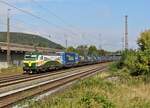 741 002 fuhr am 17.09.21 mit einem LKW Walter KLV durch Karlstadt.