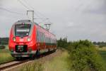 442 105 DB bei Ebersdorf am 15.06.2013.