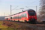 442 775 DB Regio bei Staffelstein am 17.12.2013.