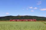 442 269 DB Regio unterhalb von Kloster Banz bei Reundorf am 14.06.2014.