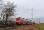 442 309 DB Regio bei Bad Staffelstein am 22.12.2015.