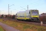 VT650.728 Agilis bei Strullendorf am 07.01.2014.