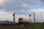 442 309 DB Regio bei Staffelstein am 12.11.2015.