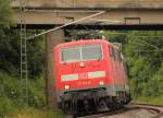 111 174-9 DB bei Redwitz am 31.07.2012.