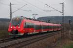 442 807 DB bei Horb am 16.04.2013