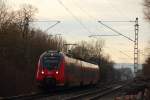 442 807 DB Regio in Michelau am 05.01.2014.