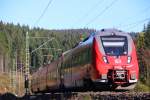 442 275 DB Regio bei Steinbach am 24.10.2014.