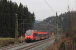 442 108  Förtschendorf  bei Steinbach im Frankenwald am 03.12.2015.