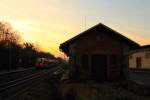 442 807 DB Regio in Michelau/ Oberfranken am 28.12.2015.