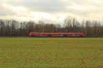 442 308 DB Regio bei Gruben am 21.11.2015.