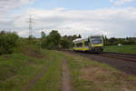 650 733 als ag 84419 von Hof Hbf nach Selb Stadt bei Döhlau, 15.05.2017