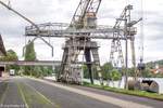 Beeindruckend ist der große Kran der Ochsenfurter Hafenbahn.