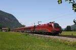 1116 239 auf dem Weg nach Innsbruck am 14. Juni 2023 bei Niederaudorf.