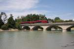 A-ÖBB 73 81 80-90 783-4 Afmpz Salzburg Saalachbrücke 26.07.2013