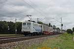 Mit einem langen KLV aus Italien fuhr am 12.09.2017 die 139 260-4, welche den Zug von Kufstein bis München Ost Rbf bespannte, bei Zorneding in Richtung Zielbahnhof.