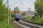 Bayerische Regiobahn-ET 307 // Traunstein // 12. Mai 2022
