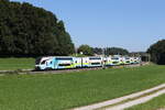 4010 018 aus Wien kommend am 6. September 2023 bei Axdorf im Chiemgau.