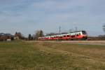 4746 014  CityJet  auf dem Weg nach Österreich, aufgenommen am 12. Februar 2016 bei Übersee.