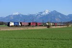 Die Wiener Lokalbahn unter den Chiemgauer Alpen: Am 29.