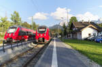 Der höchste IC Bahnhof Deutschlands, so lautete das Prädikat des Bahnhofs Klais an der Mittenwaldbahn bis ins Jahr 2007.