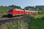 Von Mnchen kommend hat 245 002 mit dem RE 57406 in wenigen Minuten das Ziel Lindau erreicht.