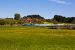 Ein Alexzug aus dem Allgäu kommend kurz vor Oberreitnau gen Lindau fahrend. 30.4.17