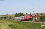 218 343-2 und 218 499-2 mit dem IC/RE 2013 (Magdeburg Hbf-Oberstdorf) bei Seifen 8.5.18