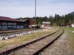 Im April und Mai 2009 wurde die Bahnstrecke zwischen Oberstdorf und Langenwang komplett erneuert.