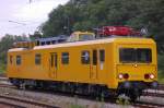 708 319-9 auf Revisionsfahrt nach Gleissanierung auf der KBS 980 zwischen Jettingen und Dinkelscherben an seinem Wendepunkt in Neuoffingen.