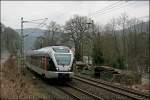 ET22008 fhrt bei Altena (Westf) als ABR99724 (RB91  Ruhr-Sieg-Bahn ) nach Siegen.