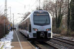 ABR ET 25 2301 mit RE 19 nach Emmerich in Oberhausen-Holten 2.1.2017