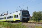 440 904 Der neue Agilis Triebzug am 21.07.2010 bei Woltorf